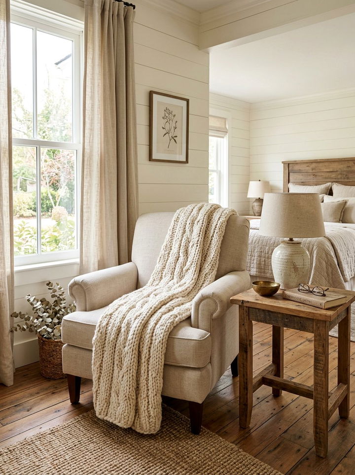 Upholstered Armchair - 30 bedroom accent chairs