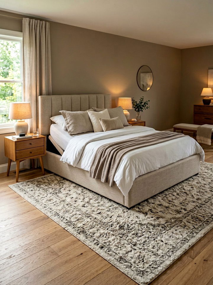 Upholstered Frame Adjustable Bed - 30 bedroom adjustable beds