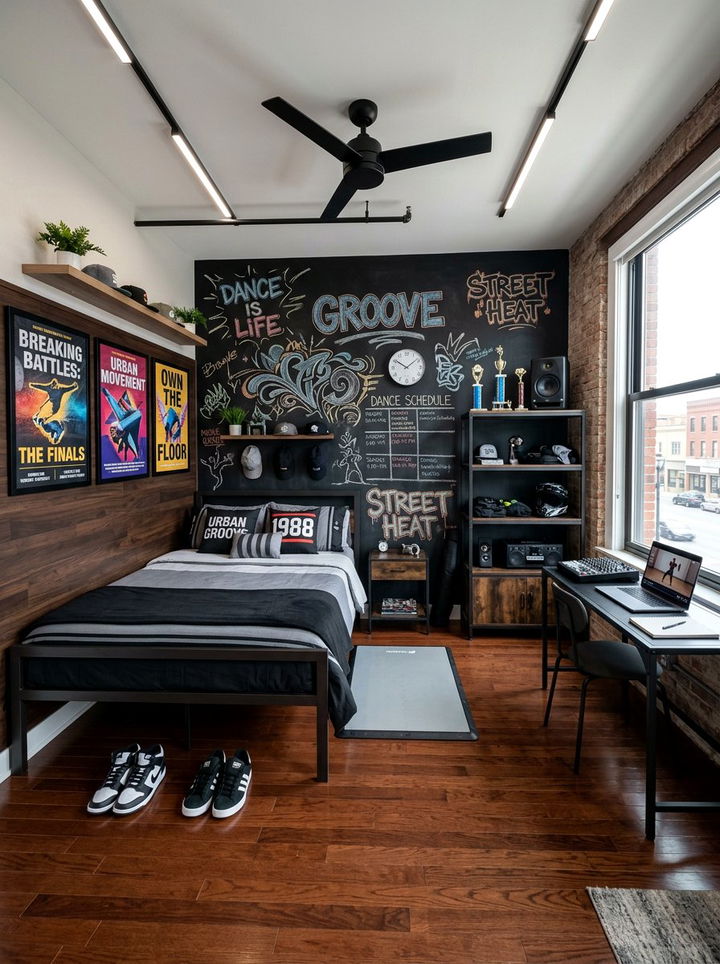 Urban Dance Bedroom - 30 dance bedroom ideas