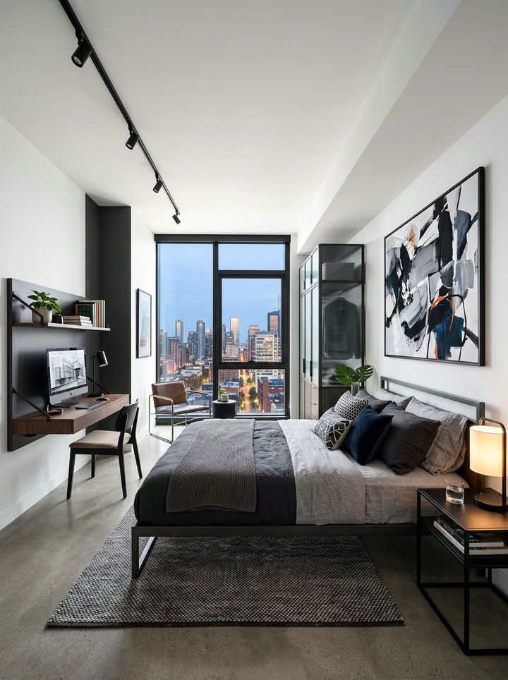 Urban Modern Bedroom - 30 bedroom decoration ideas