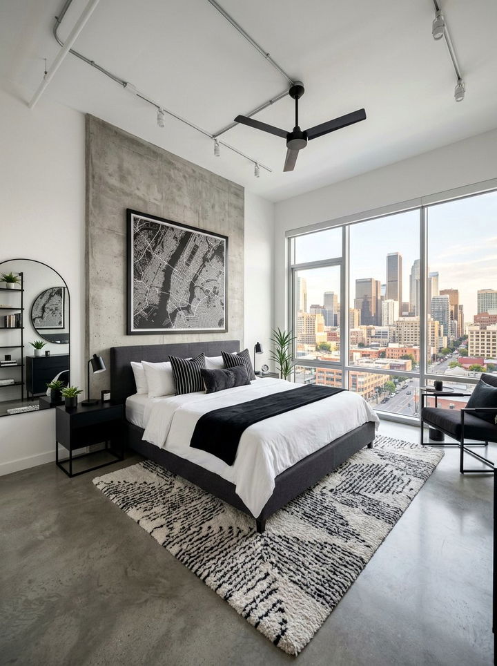 Urban Modern Bedroom - 30 bedroom aesthetic ideas