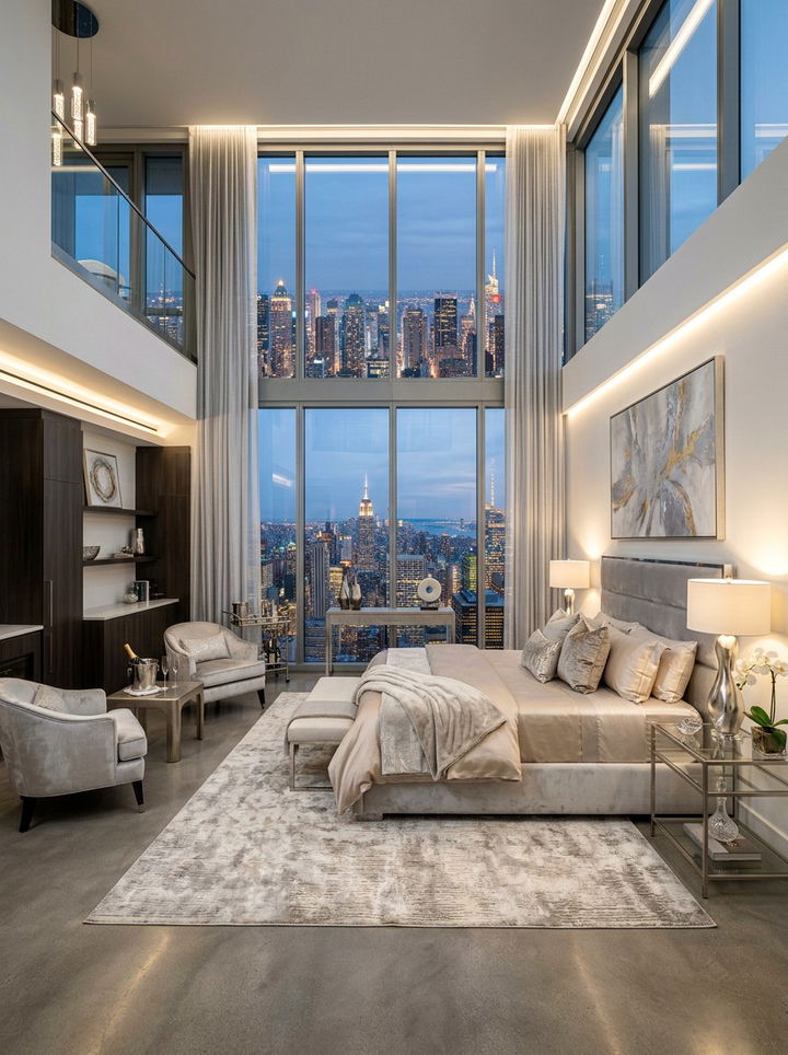 Urban Penthouse Resort - 30 resort bedroom ideas