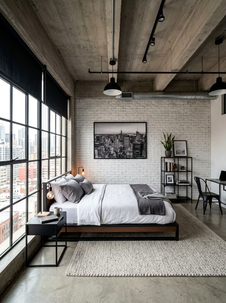 Urban loft bedroom - 30 teen bedroom ideas