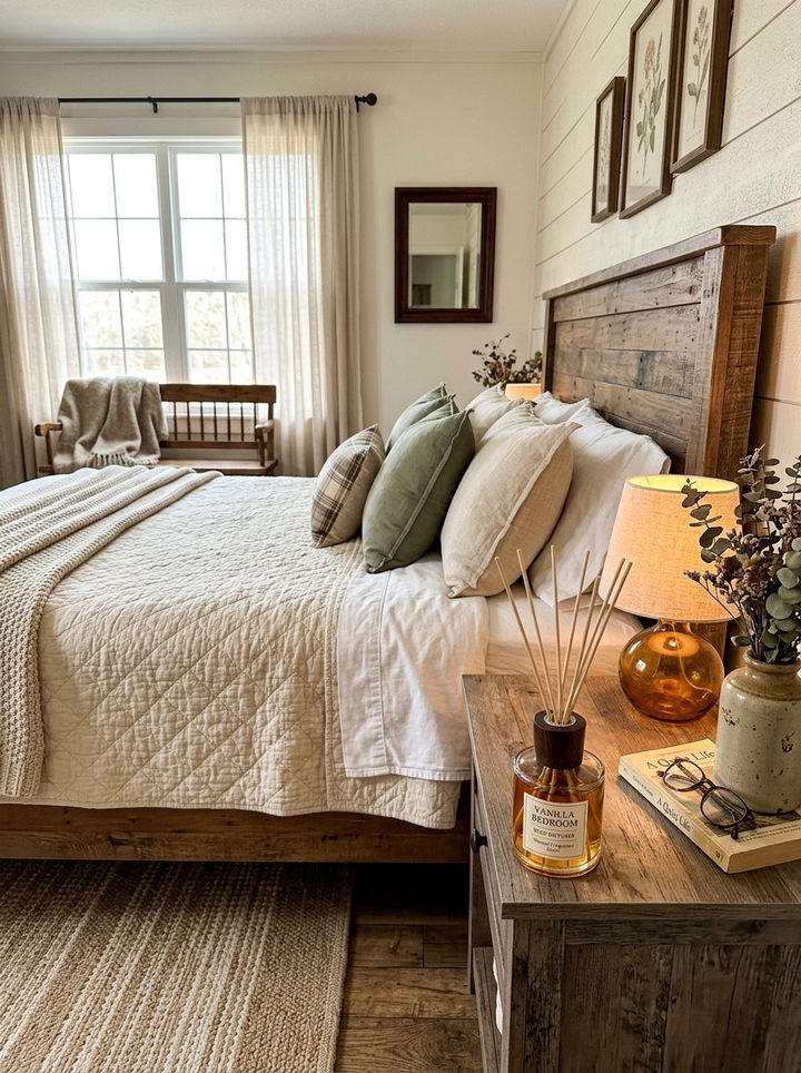 Vanilla Bedroom Reed Diffuser - 30 bedroom reed diffusers