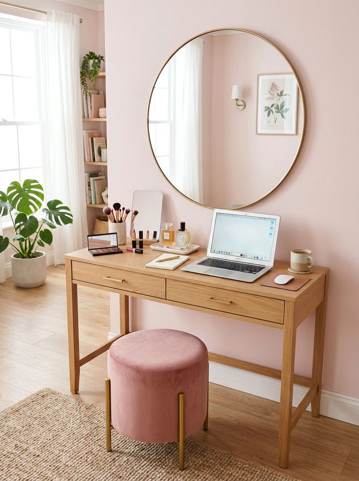 30 Stylish Bedroom Desk with Drawers for Extra Storage
