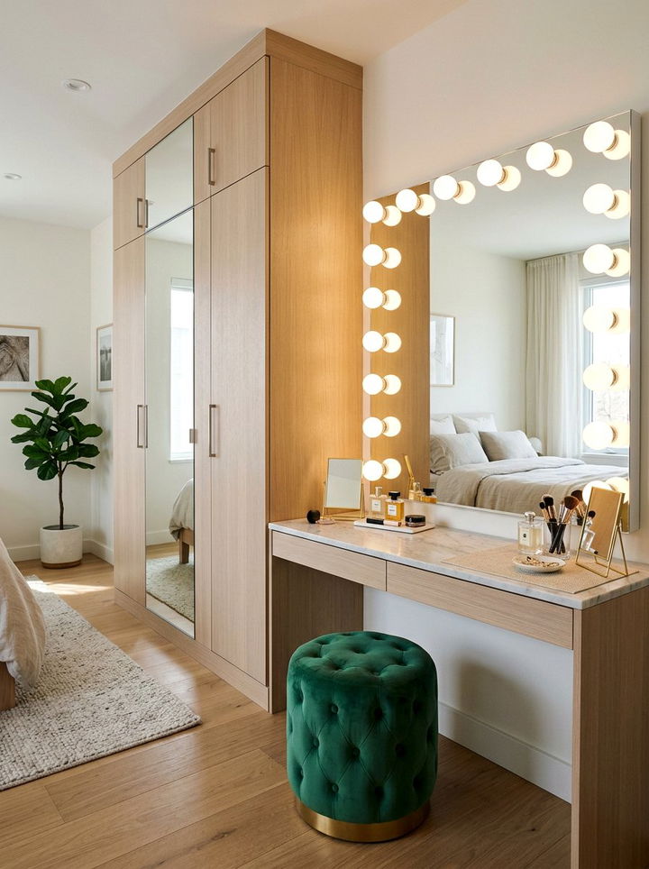 Vanity Mirror Lighting - 30 bedroom lighting ideas