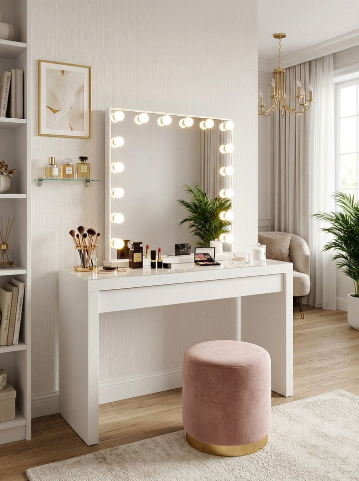 Vanity Mirror With Lights - 30 bedroom mirrors