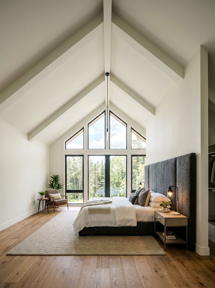 Vaulted Ceiling - 30 bedroom ceiling designs