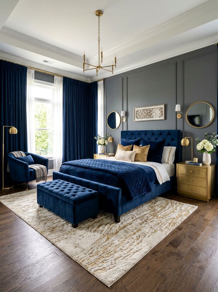 Velvet Bedroom Decor - 30 popular bedroom ideas