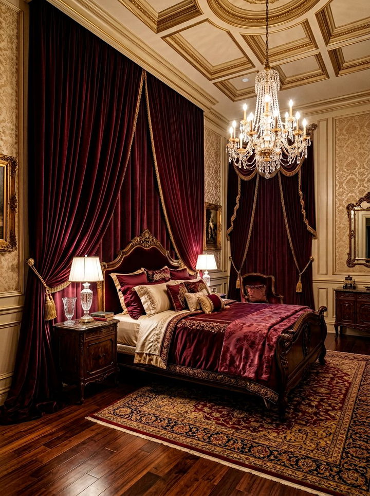 Velvet Blackout Drapes - 30 bedroom blackout solutions