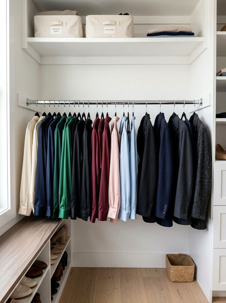 Velvet Clothing Hanger Set - 30 bedroom closet organization