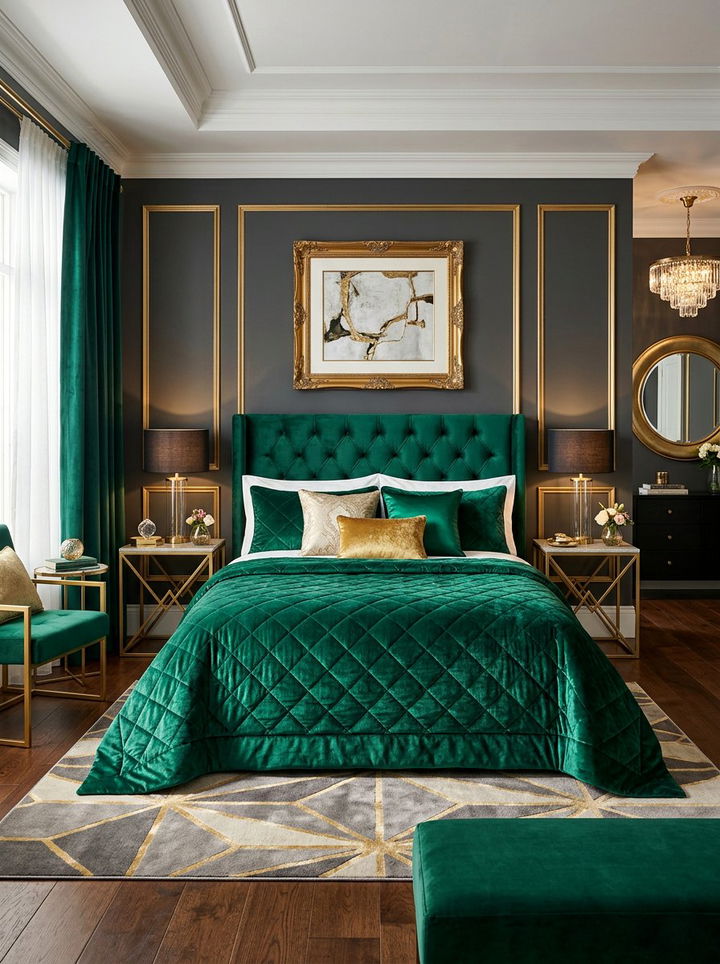 Velvet Diamond Quilt - 30 bedroom quilts