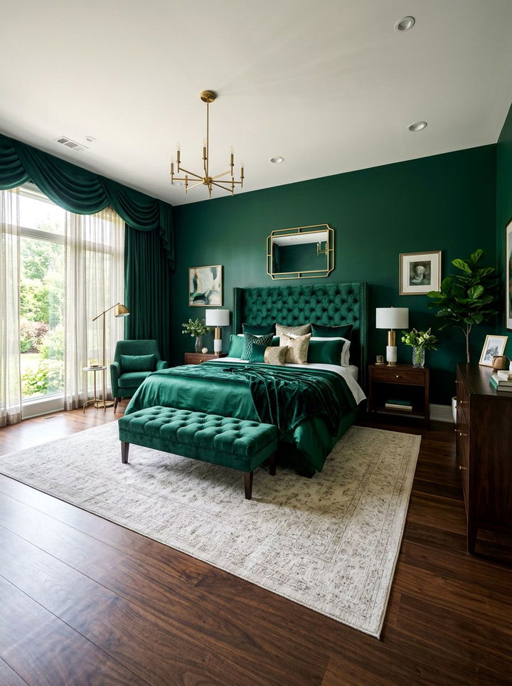 30 Cool Green Bedroom Ideas for a Natural and Fresh Update