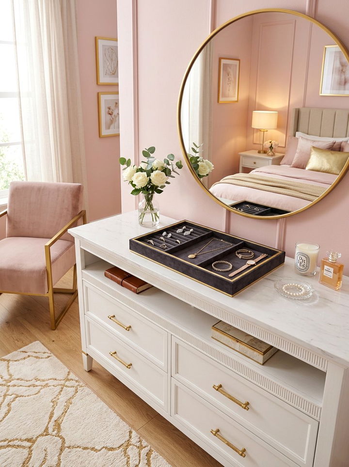 Velvet Jewelry Tray - 30 bedroom storage containers