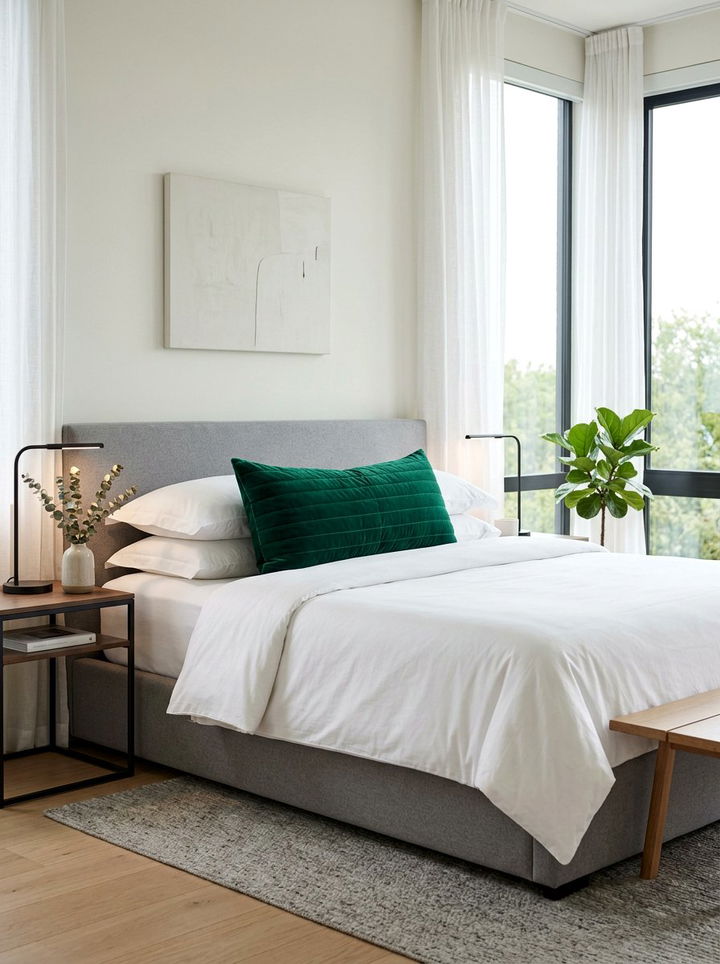 Velvet Lumbar Pillow Accent - 30 bedroom decorative pillows