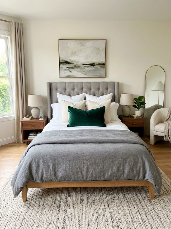 Velvet Lumbar Pillow - 30 bedroom accessories