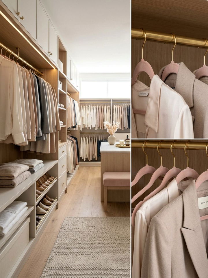 Velvet Suit Hanger - 30 bedroom clothes hangers