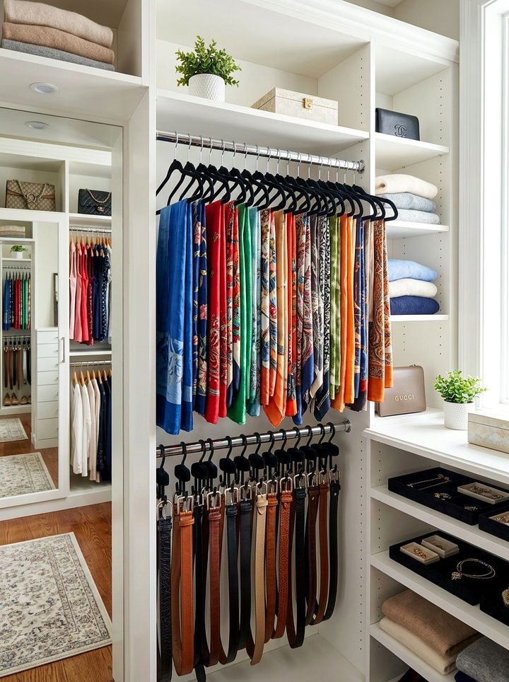 Velvet hanger accessory storage system - 30 bedroom velvet hangers