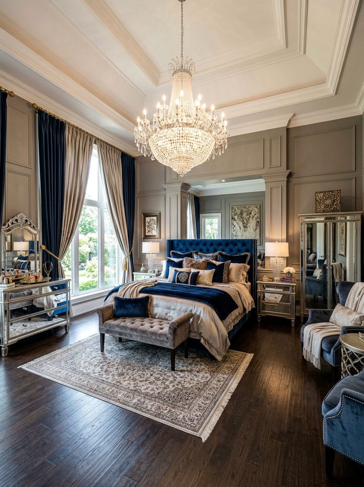 Velvet silk bedding - 30 bedroom silk bedding ideas