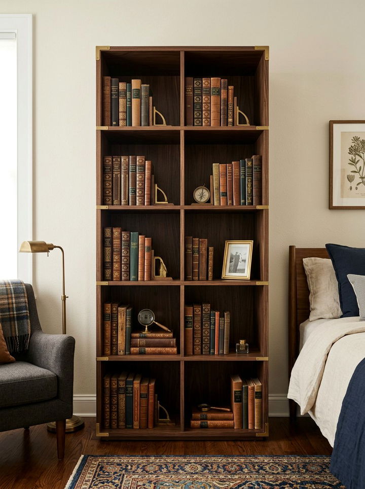 Vertical Cube Bookshelf - 30 bedroom storage cubes