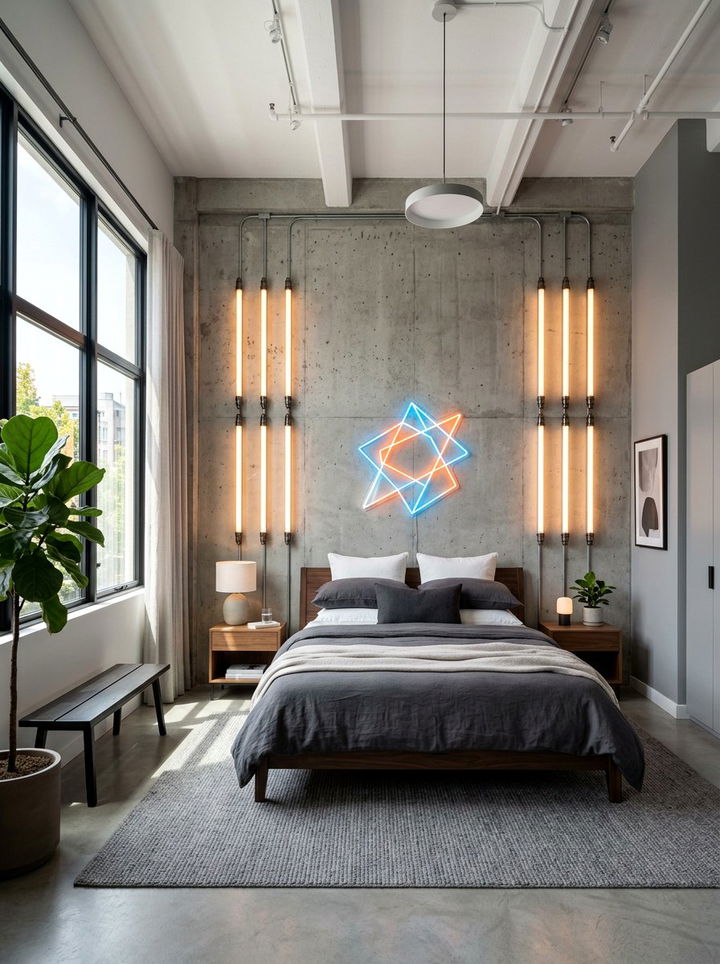 Vertical Tube Wall Lights - 30 bedroom wall lights