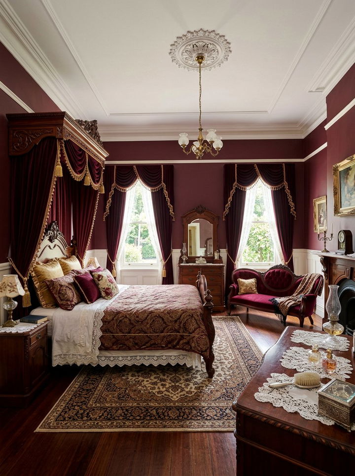 Victorian Bedroom - 30 bedroom redesign ideas