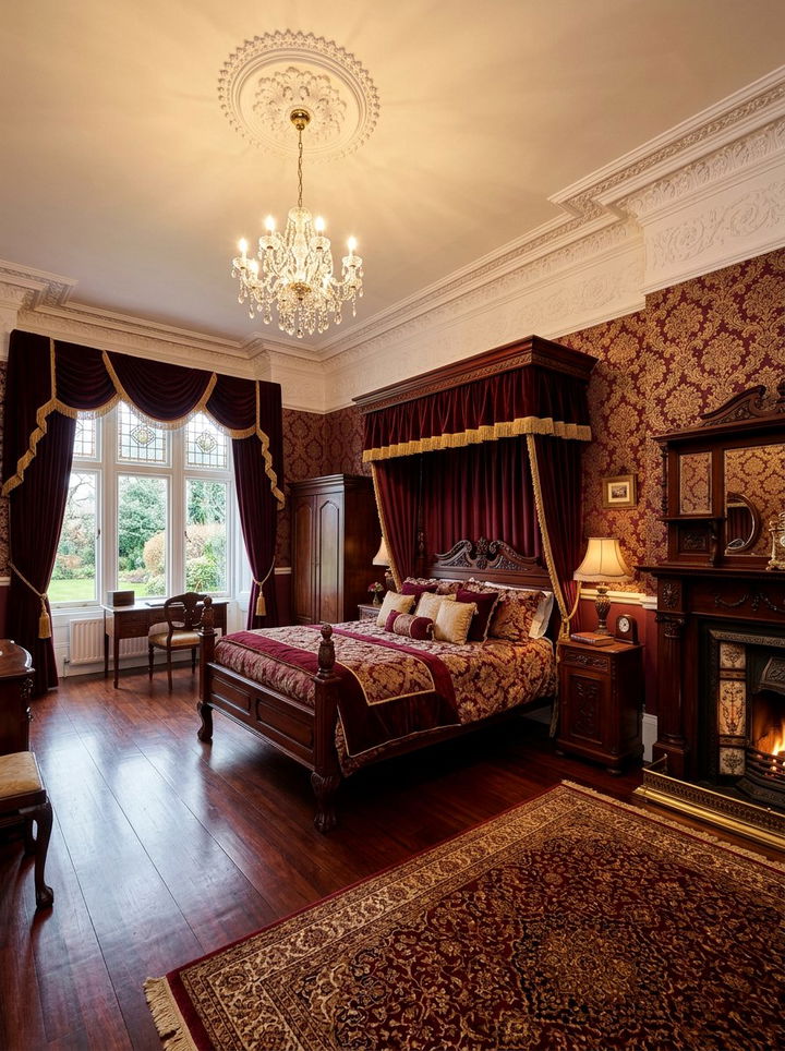 Victorian Bedroom - 30 bedroom themes
