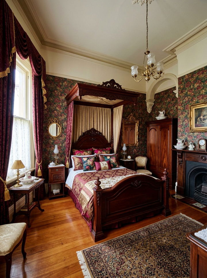 Victorian Bedroom - 30 cozy bedroom settings
