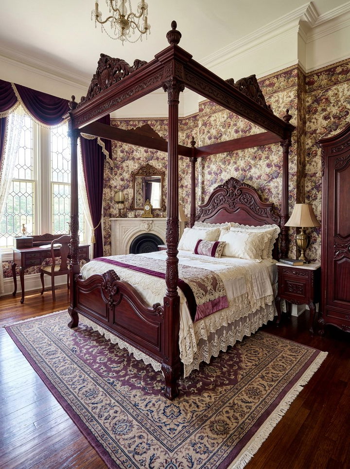 Victorian Plum Furniture - 30 plum bedroom ideas