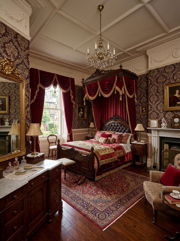 Victorian Style Bedroom - 30 viral bedroom ideas