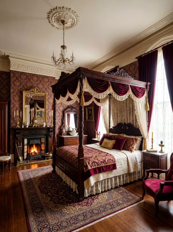 Victorian Vintage Bedroom - 30 bedroom styling ideas