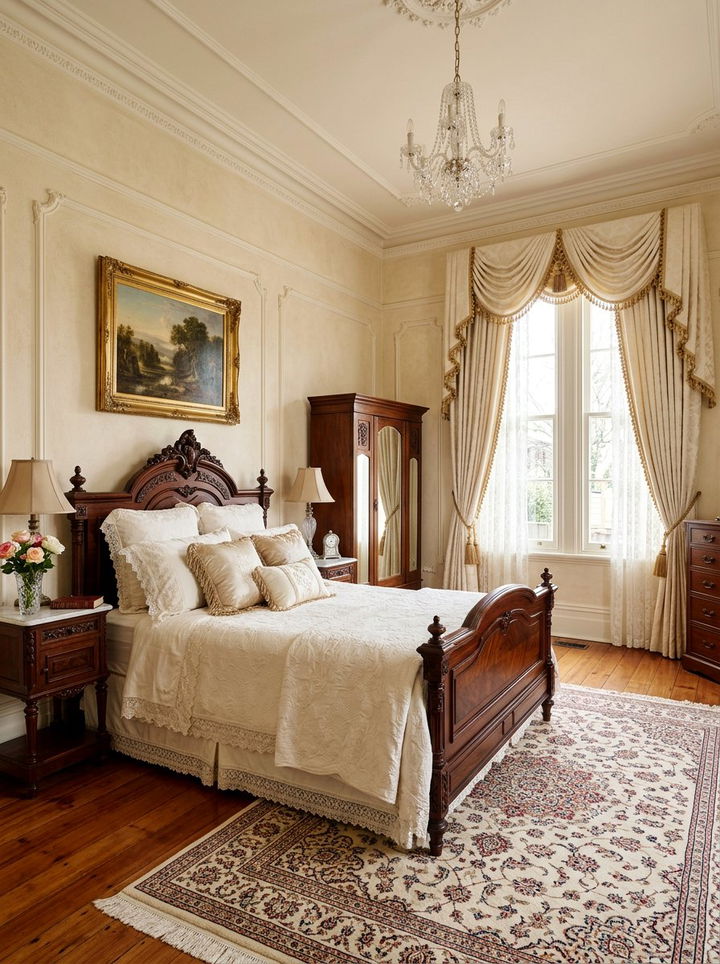 30 Traditional Cream Bedroom Ideas for a Soft, Elegant Look