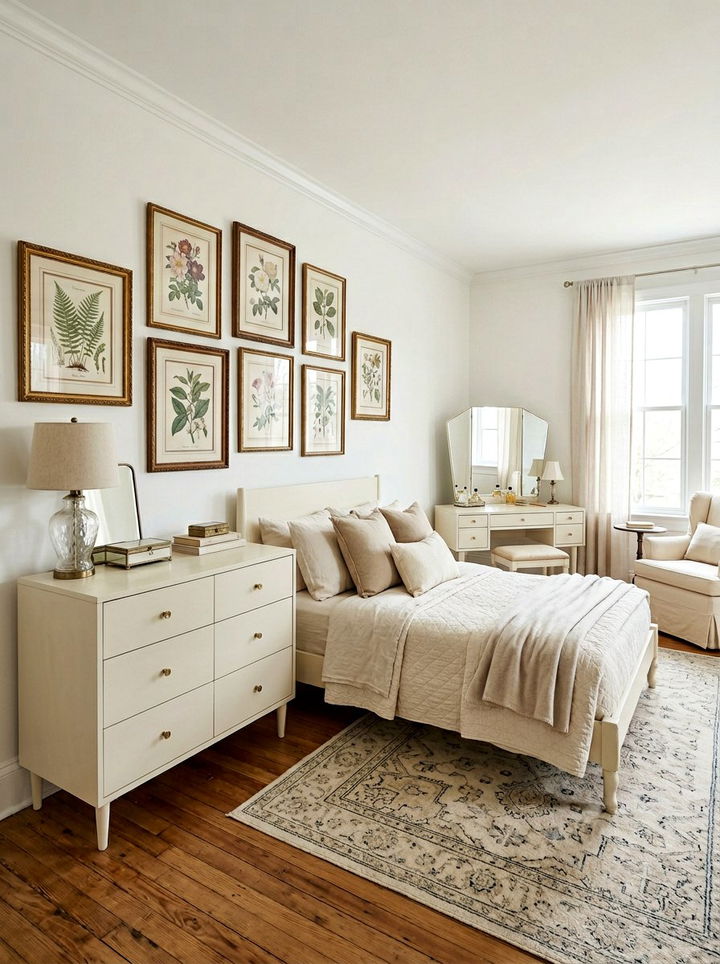Vintage Antique White Bedroom - 30 antique white bedroom ideas