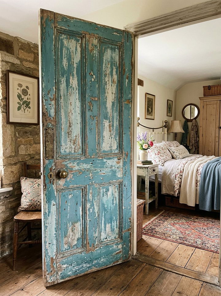 Vintage Bedroom Door - 30 bedroom door ideas