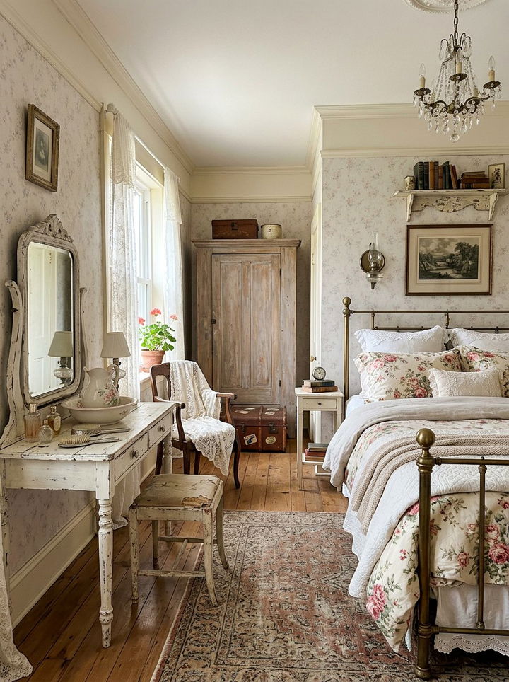 Vintage Bedroom - 30 bedroom aesthetic ideas