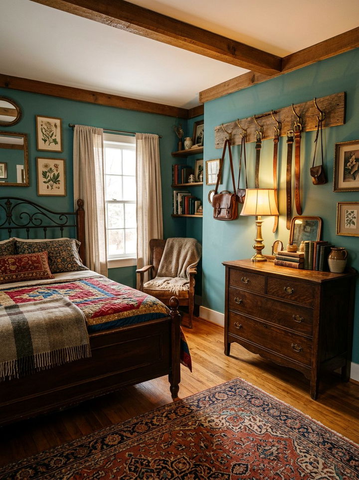 Vintage Belt Hooks - 30 bedroom belt organizers