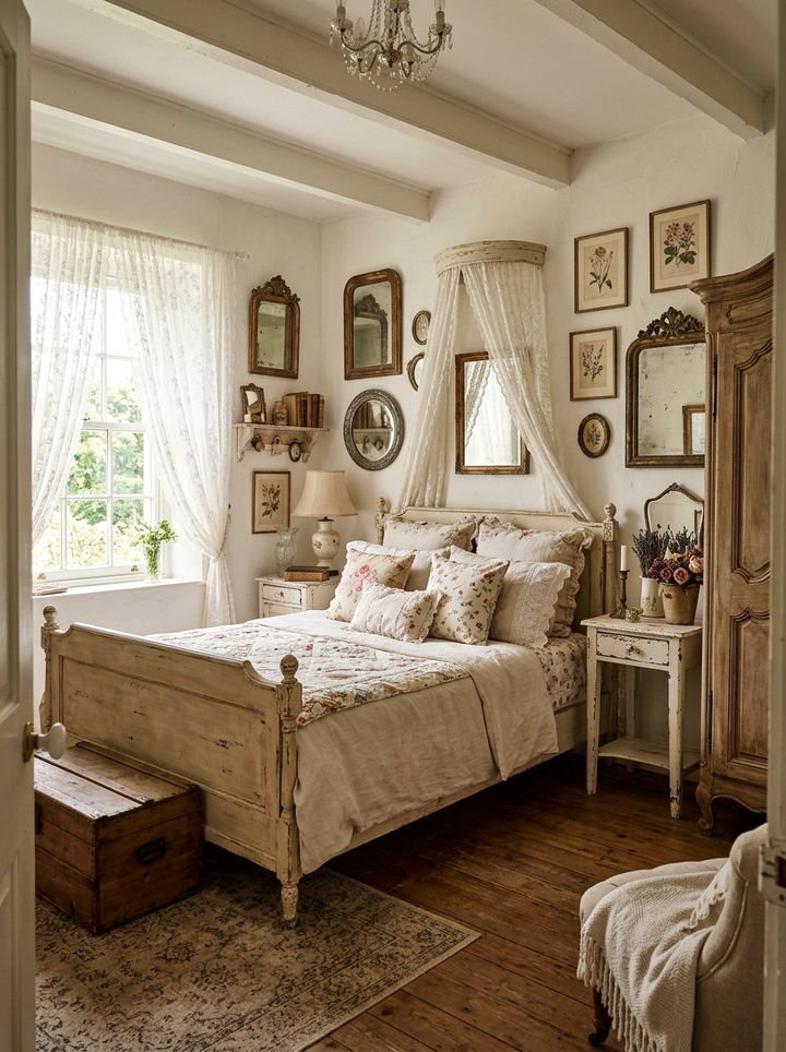 Vintage Bone White Bedroom - 30 bone white bedroom ideas