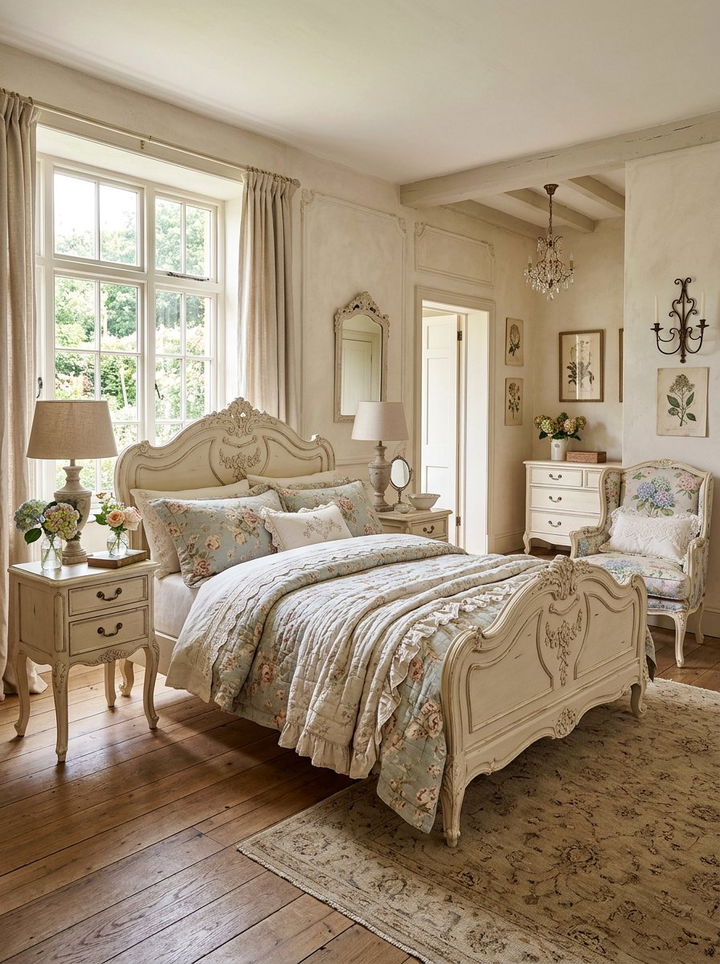 Vintage French Country Bedroom Set - 30 bedroom sets