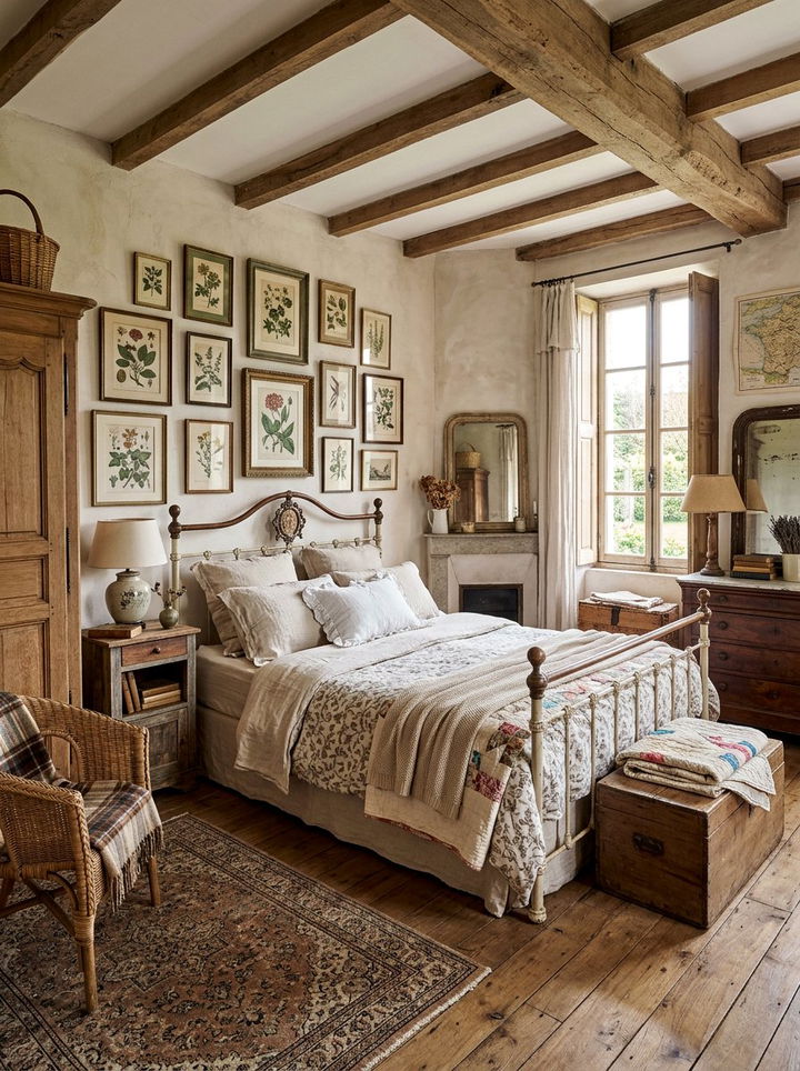 Vintage French bedroom - 30 French bedroom ideas