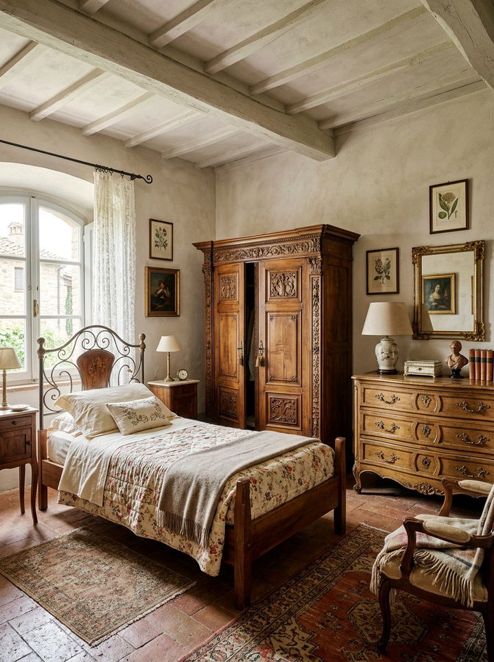 Vintage Italian Bedroom Furniture - 30 Tuscan bedroom ideas