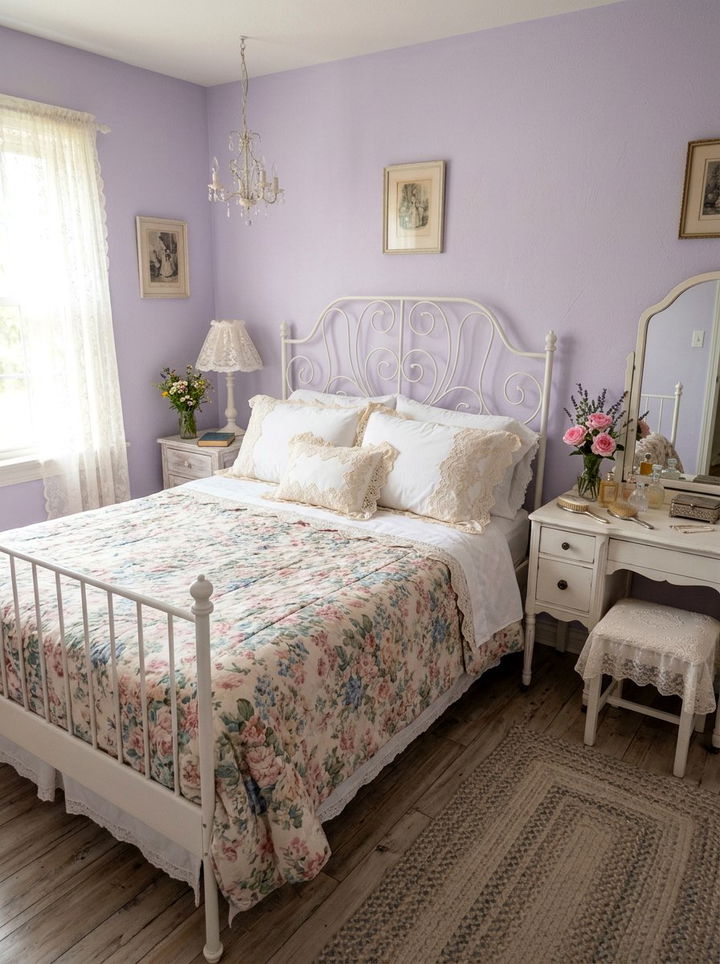 Vintage Lace Embroidery Trim - 30 embroidered bedroom ideas