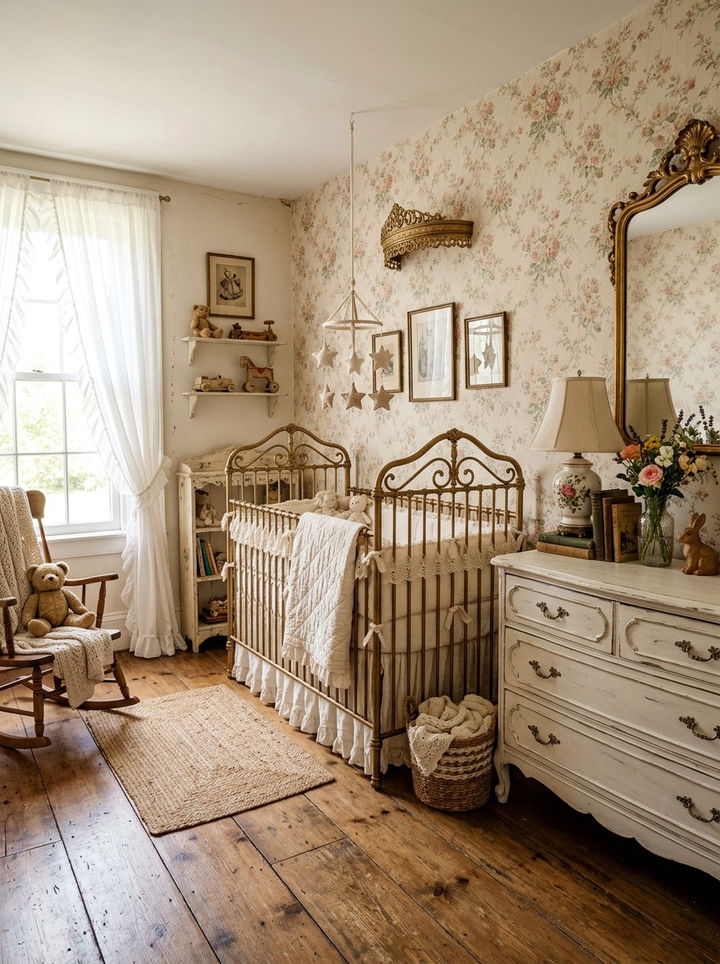 Vintage Nursery - 30 infant bedroom ideas