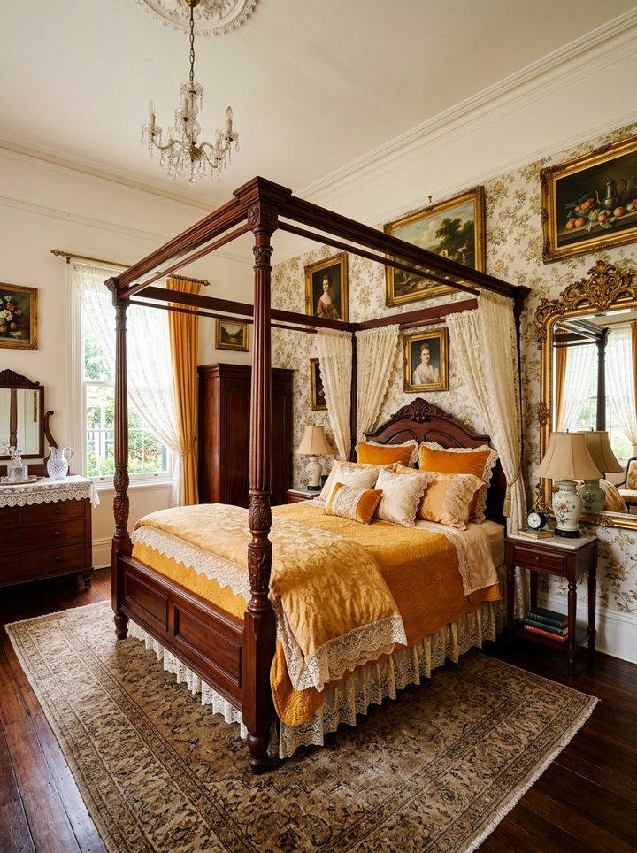 Vintage Saffron Bedroom - 30 saffron bedroom ideas