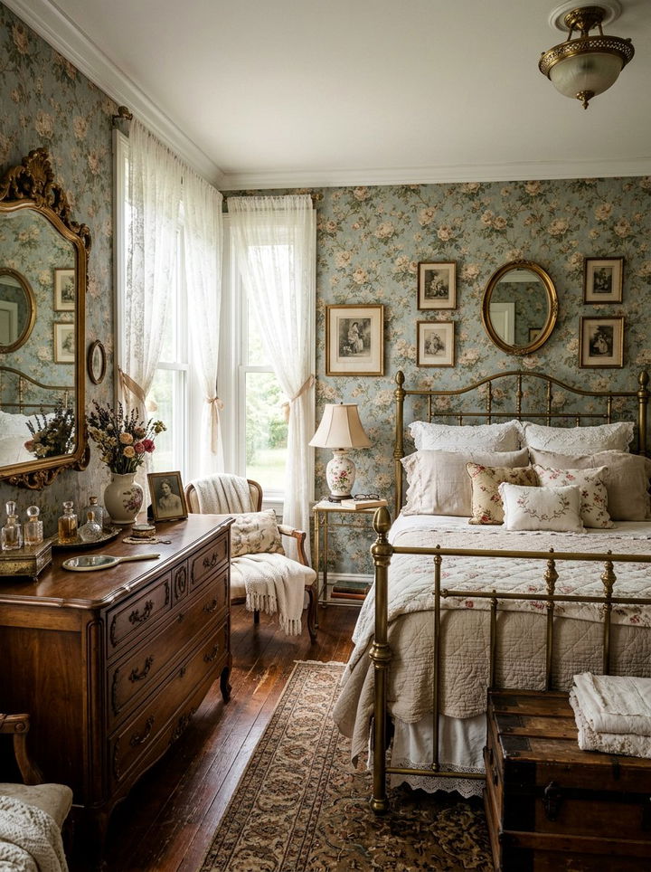 Vintage Style Bedroom - 30 bedroom transformation ideas