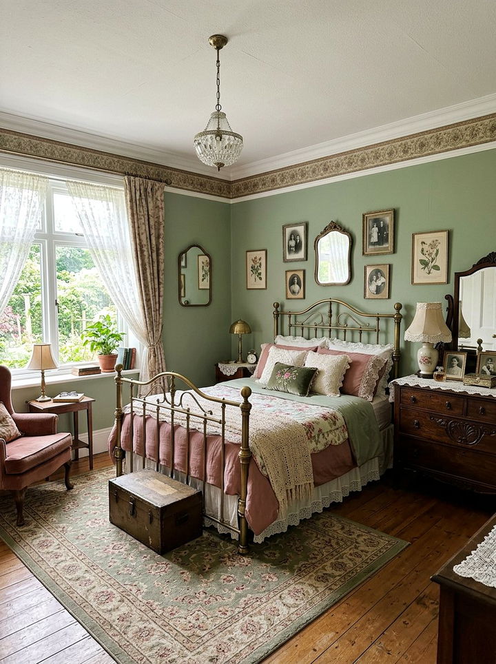 Vintage Style Bedroom - 30 bedroom decoration ideas