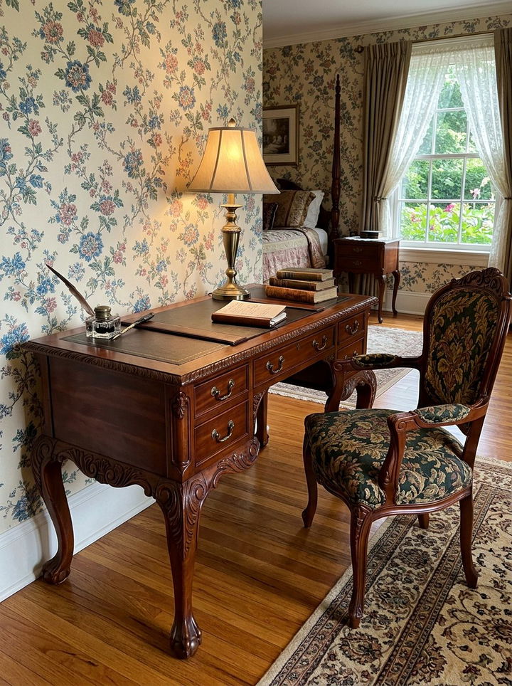 Vintage Style Desk With Drawers - 30 bedroom desk with drawers