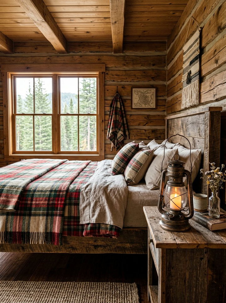 Vintage Style Lantern - 30 bedroom bedside lamps