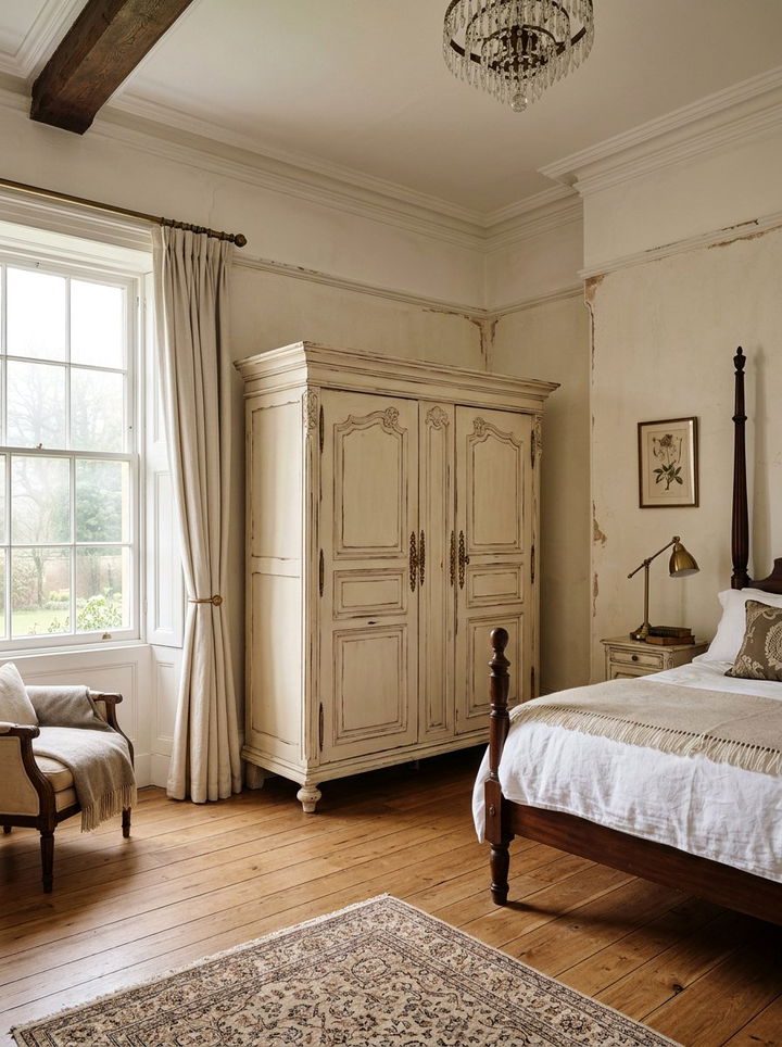 Vintage Style Wardrobe - 30 bedroom built-in wardrobes