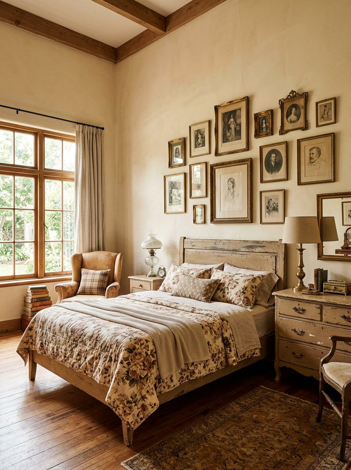 Vintage Tan Bedroom - 30 tan bedroom ideas