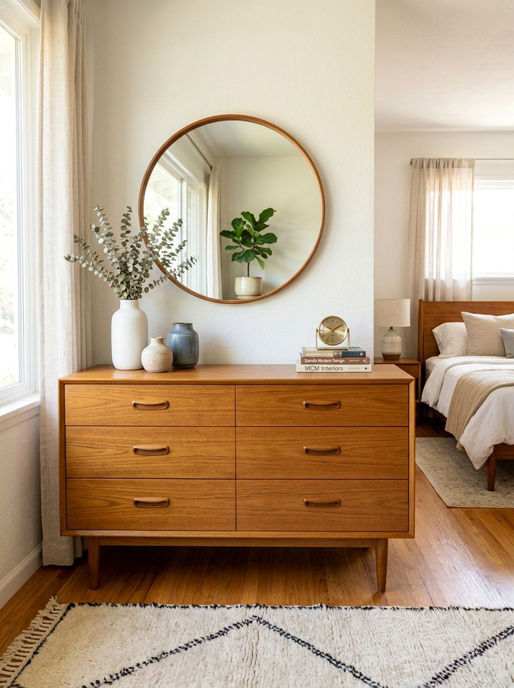 Vintage Teak Bedroom Dresser - 30 bedroom wood dressers